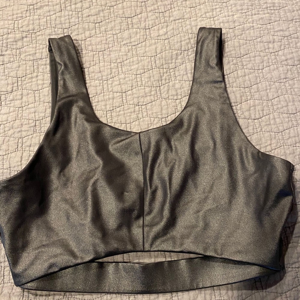 Black Victoria secret sports bra size small